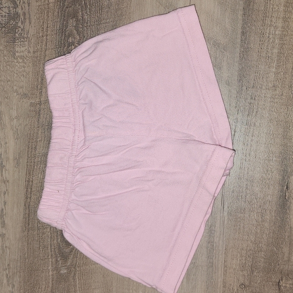 Flapdoodles Pink Shorts with Sequin Flowers on Front - Picture 4 of 4